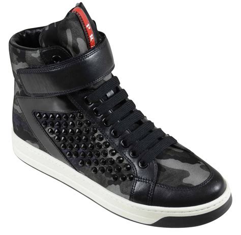 authentic prada sneakers on sale|Prada camouflage sneakers.